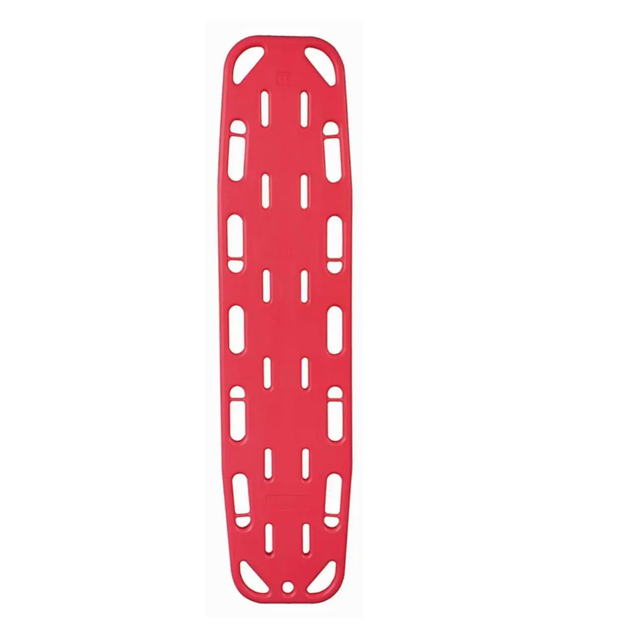 Дошка пластикова для іммобілізації хребта (спінальна дошка), дитяча, червона